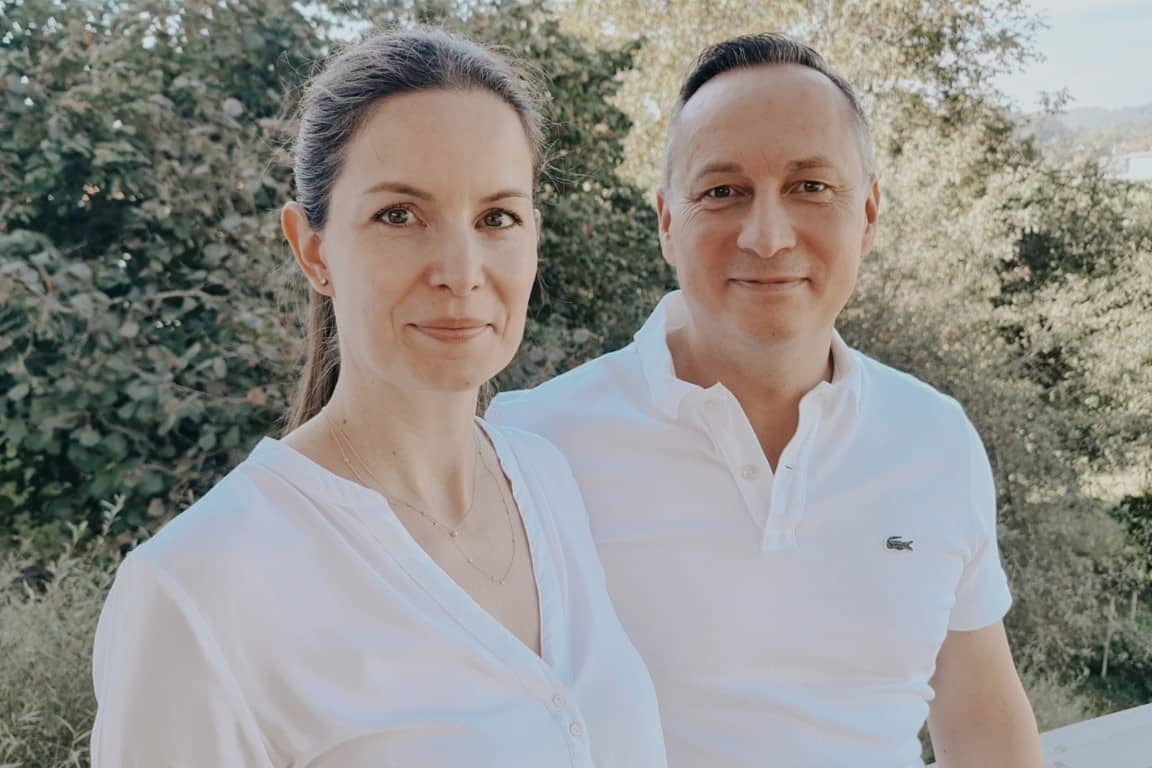 Die Gastgeber Manuela und Markus Stöckle
